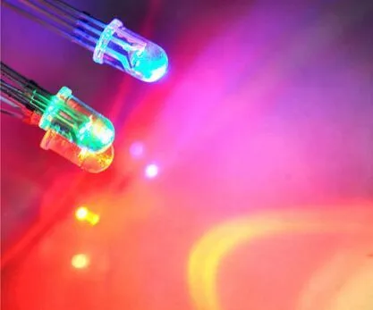Best Price 10pcs/lot 5MM 4PIN RGB Common Anode LED Emitting Diodes Round Clear Lights Lamp | Лампы и освещение