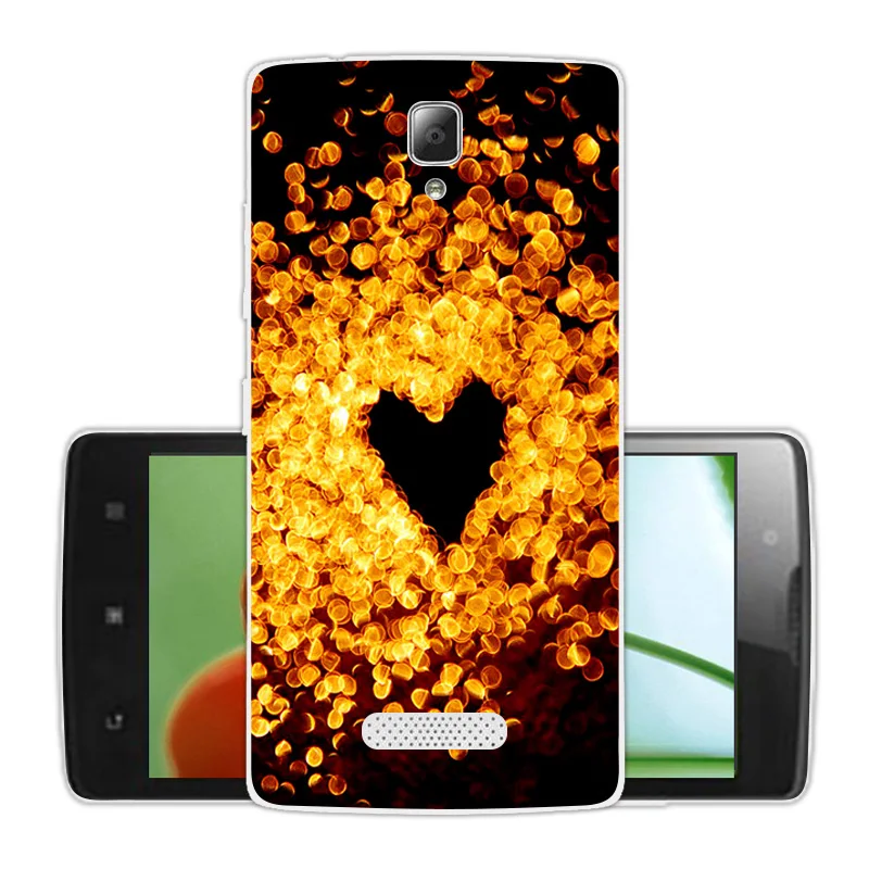 for Lenovo A2010 Soft TPU Mobile Phone Case Shell Skin Transparent Silicon Scenic Eagle Cover A 2010 Bag |