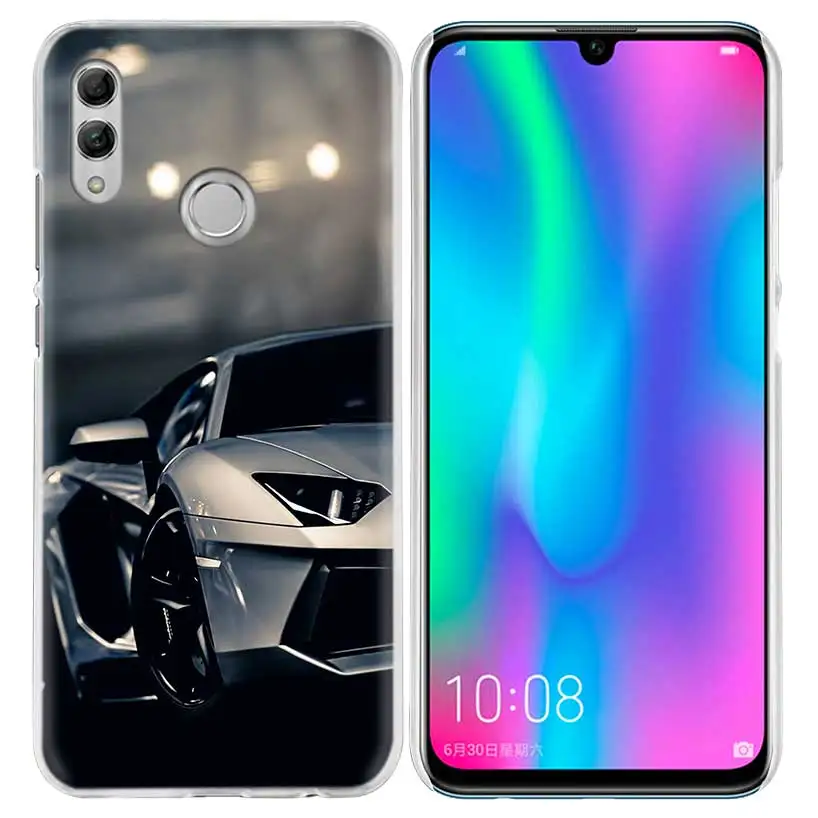 07 Спортивной одежды с принтом «Тачки», чехол для huawei Honor 8X Y9 9 10 Lite Play 7C 8C 8S 8A фотоаппаратов моментальной печати 7S 7A Pro V20 20i Y6 Y7 Y5 Жесткий PC Капа чехол для телефона - Цвет: 07