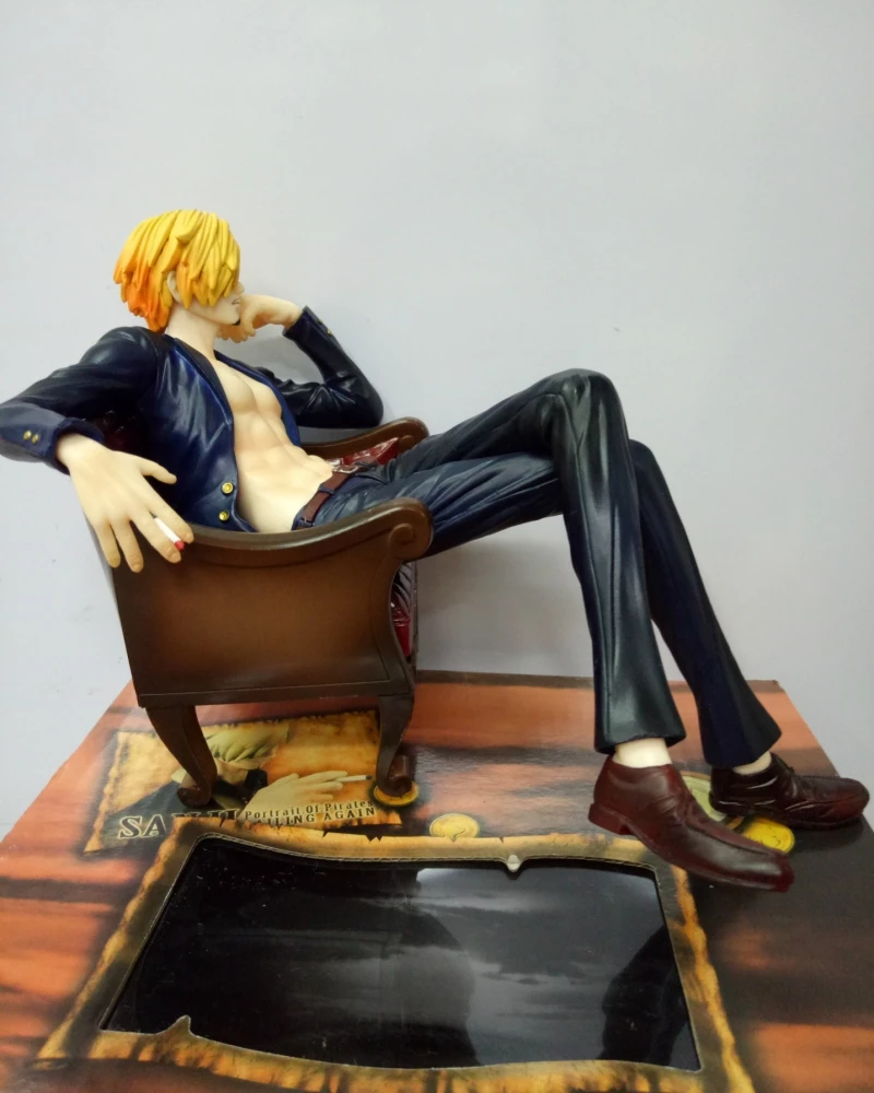 Кавайная симпатичная 1 шт. 14 см ПВХ японская аниме фигурка Megahouse SOC one piece Sanji