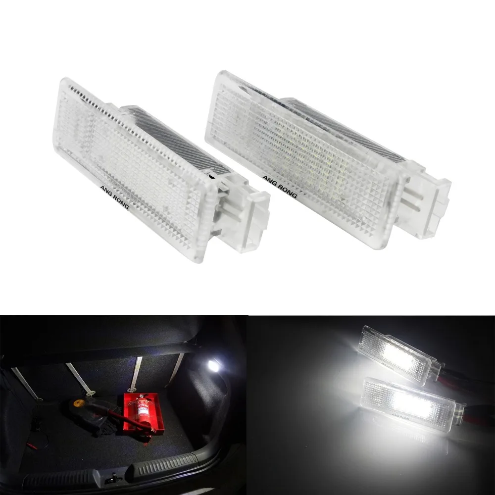 ANGRONG 2x Canbus светодиодный светильник для багажника VW Transporter T5 Touran Touareg 2003 up SEAT Altea 2004
