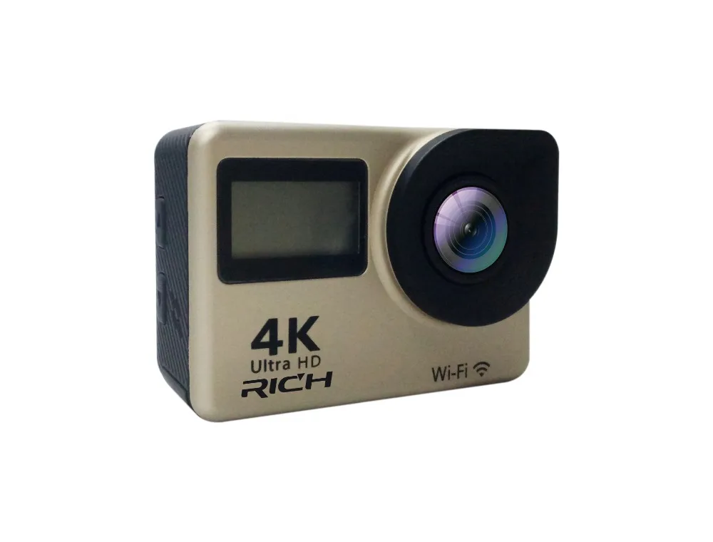 4K Спортивная экшн камера Wi Fi сенсорный экран водонепроницаемая 30 м 1080p Full HD 16 МП