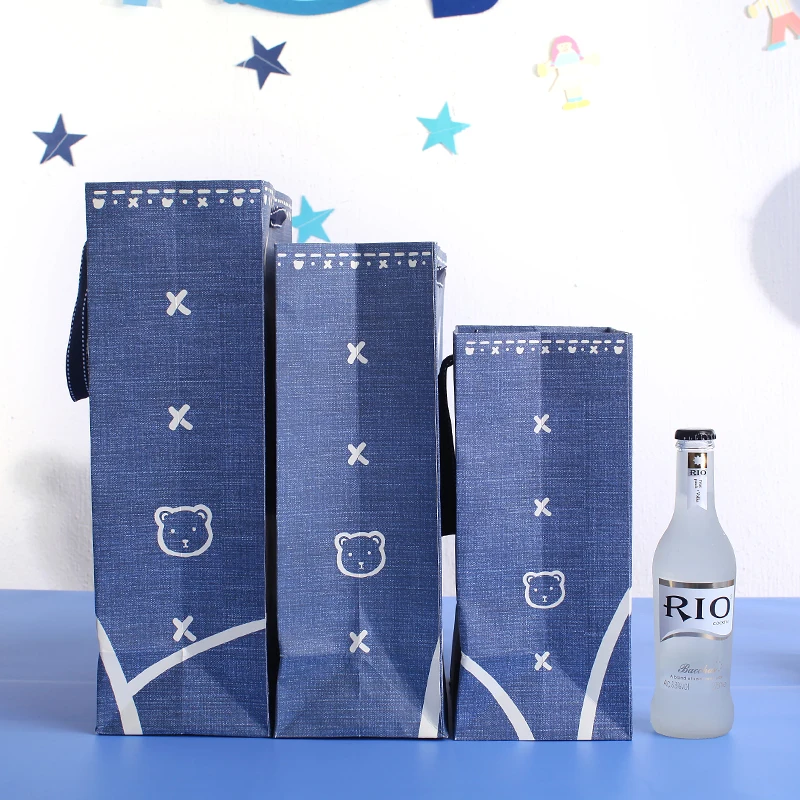 5 шт./лот супер размер Подарочная сумка для маленьких мальчиков портативная