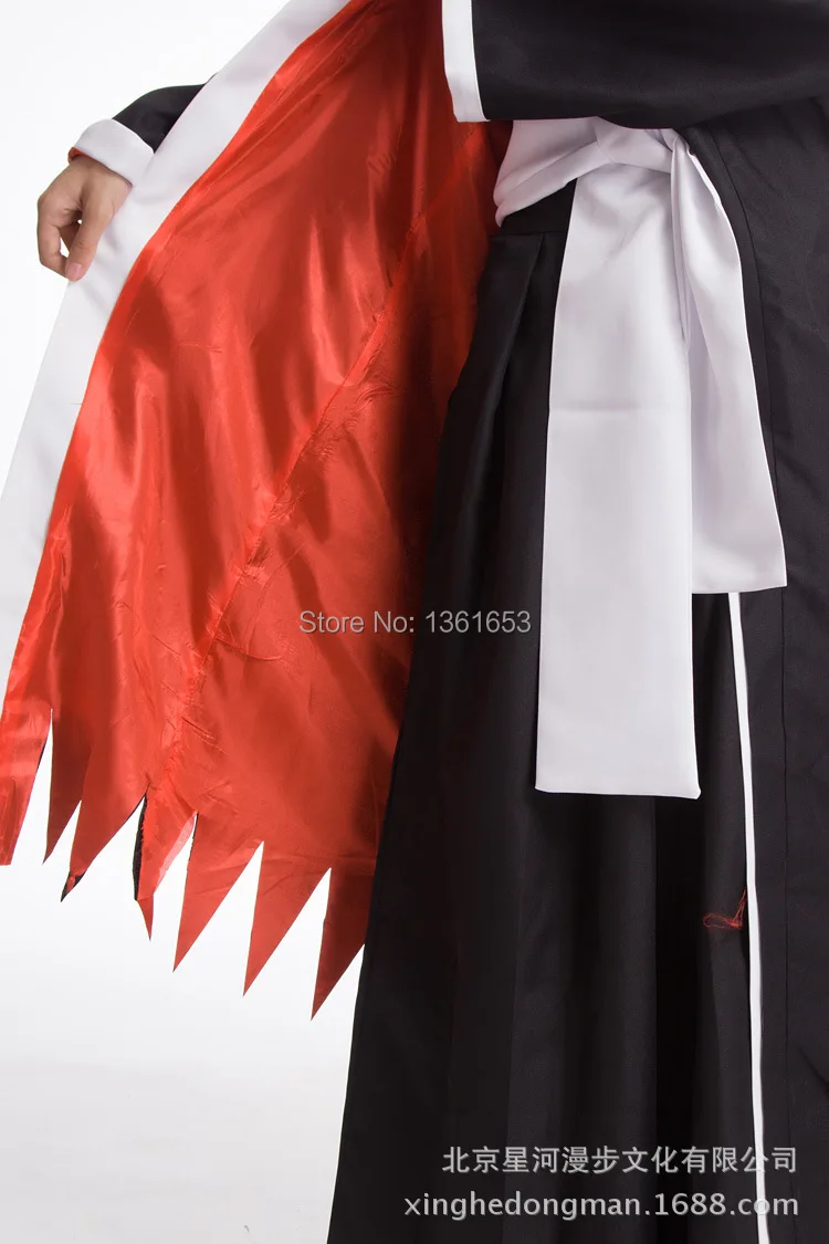 Лидер продаж костюм для косплея из аниме отбеливатель чёрный/белый Ичиго