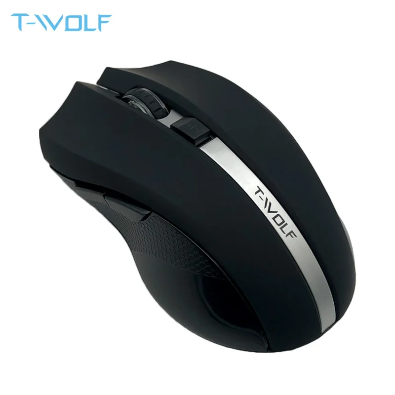T WOLF Q5 2 4 GHz Беспроводная Бесшумная компьютерная мышь 1800DPI Регулируемая