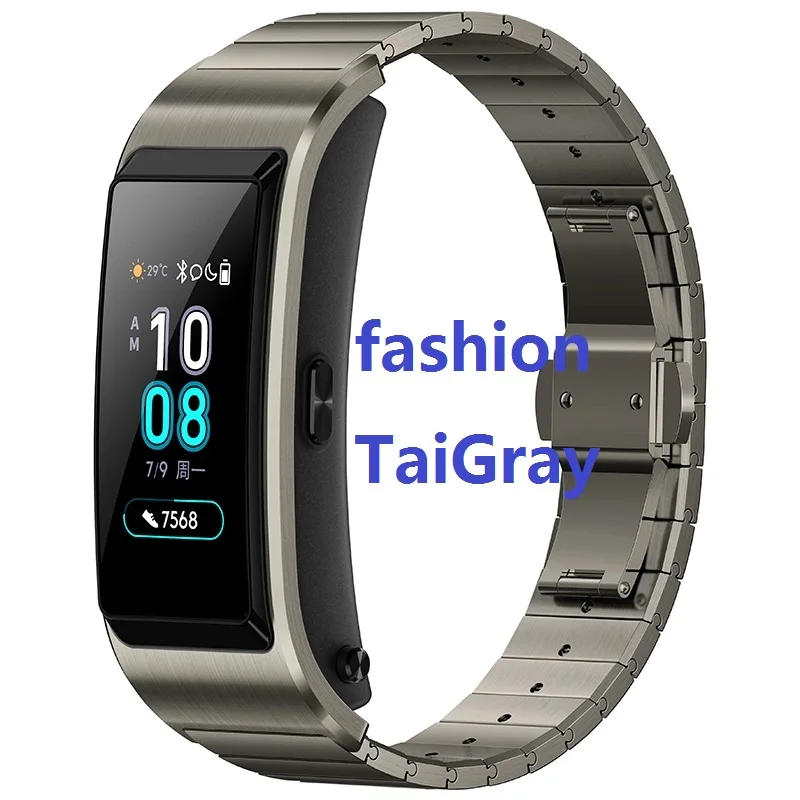 Bluetooth браслет Huawei TalkBand B5 оригинальные наручные часы с сенсорным AMOLED экраном