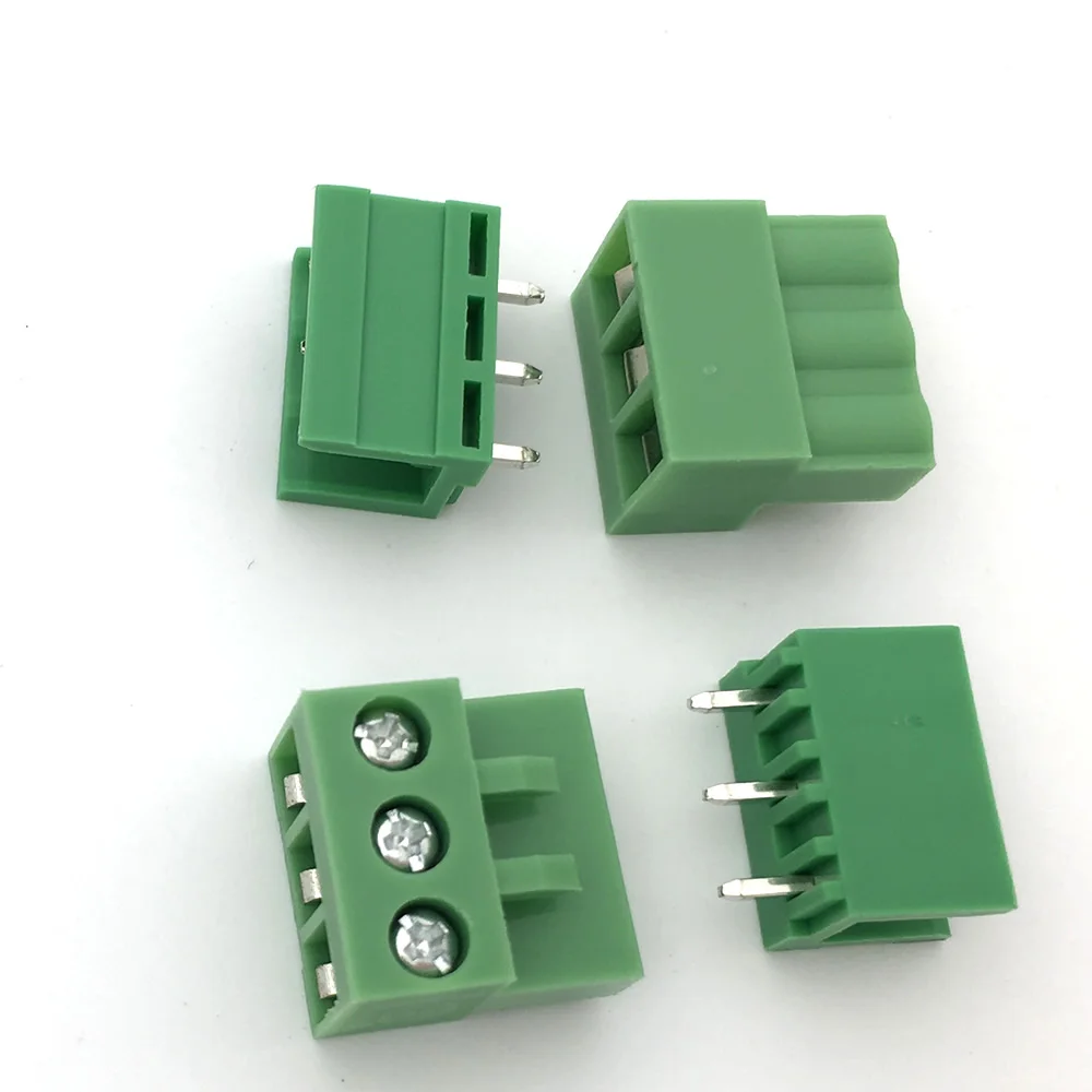 Terminal plug type 300V 10A ht5.08 5.08mm pitch connector pcb screw terminal blocks | Строительство и ремонт