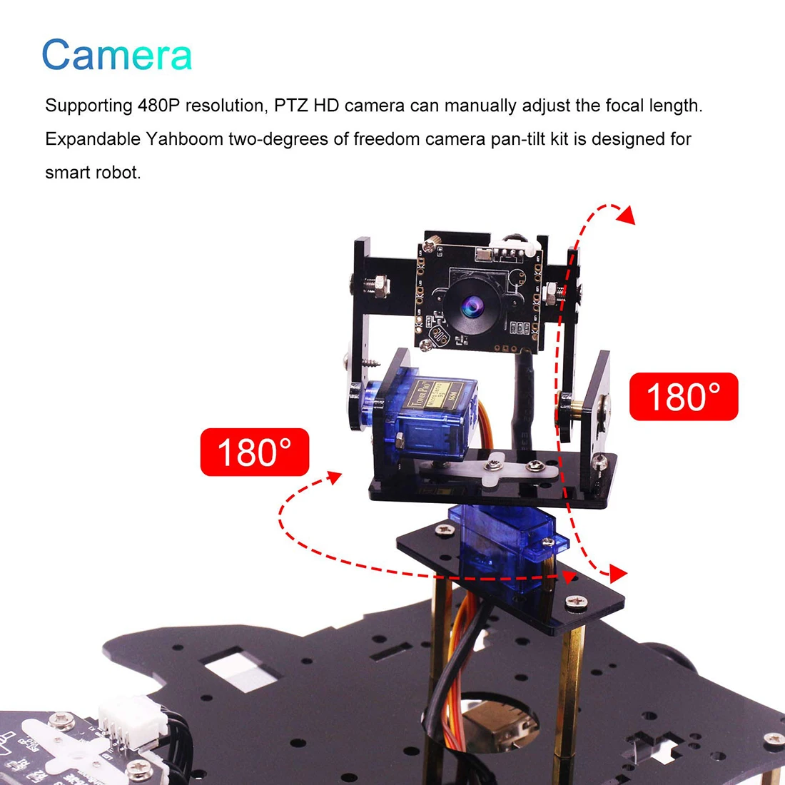 Ultimate стартовый набор для Raspberry Pi 3 Модель B + HD Камера программируемые робот
