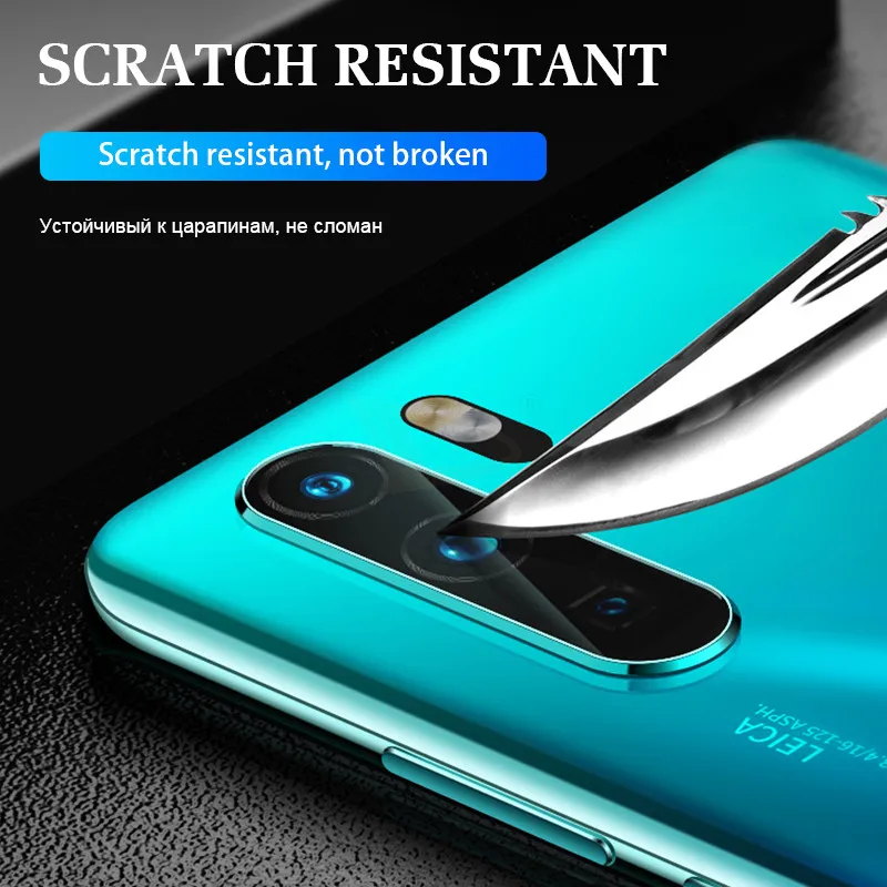 2 шт. закаленное стекло для камеры Huawei P30 P20 Mate 20 Lite Защитное объектива Pro защитная