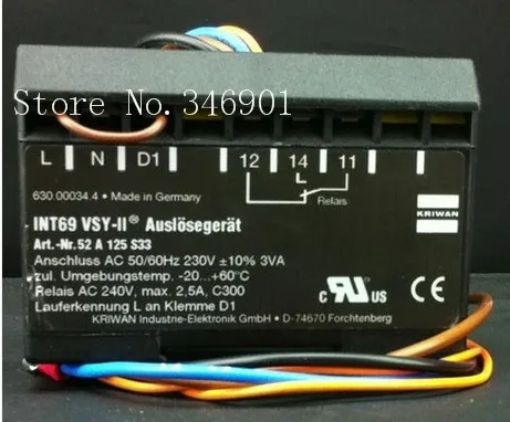 [SA] Germany KRIWAN INT69VSY-2 / II compressor protection module | Motor Protectors