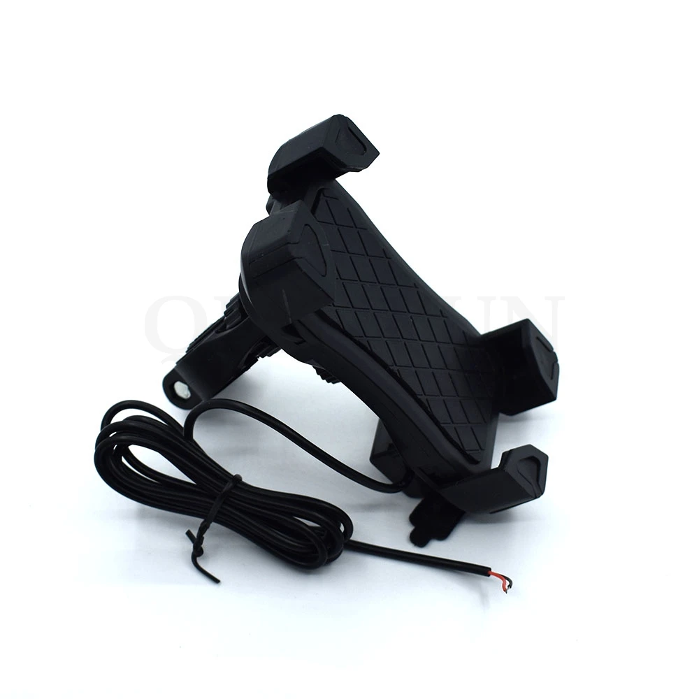 Universal Motorcycle Phone Holder Mobile Stand For Moto Support USB Charger for Suzuki GSXR GSX-R 600 750 1000 K1 K2 K3 | Автомобили и