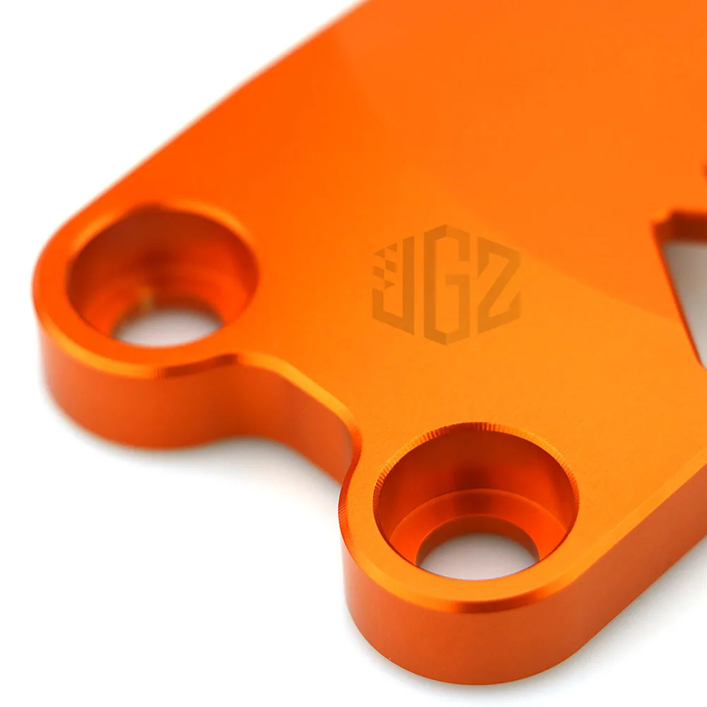 Мотоциклетная CNC алюминиевая передняя задняя защитная крышка для ног крепление для пятки защита для KTM DUKE 250 390