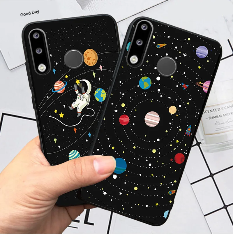 YOUVEI чехол для Coque huawei P30 P30 Pro Чехол черный мягкий TPU задняя крышка для huawei P30 Lite чехол для huawei P30 чехол для телефона