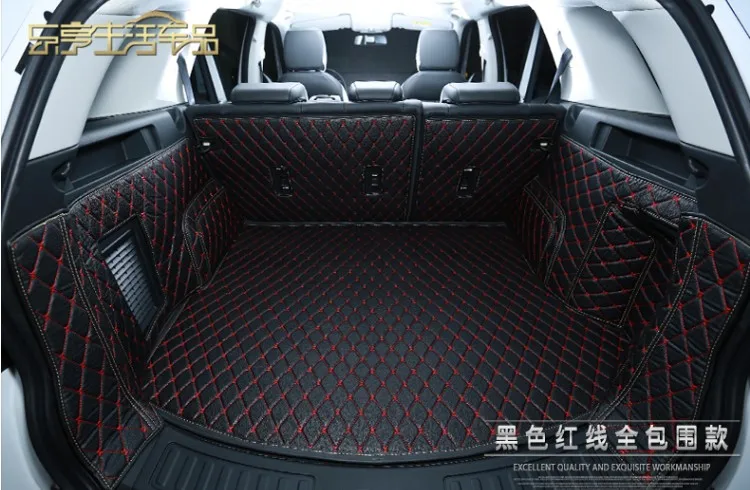 Для Land Rover Discovery 5 LR5 2017 2018 2019 2020 & 7 Seat Full Rear Trunk Tray Liner Cargo Mats напольная защитная кожа| |