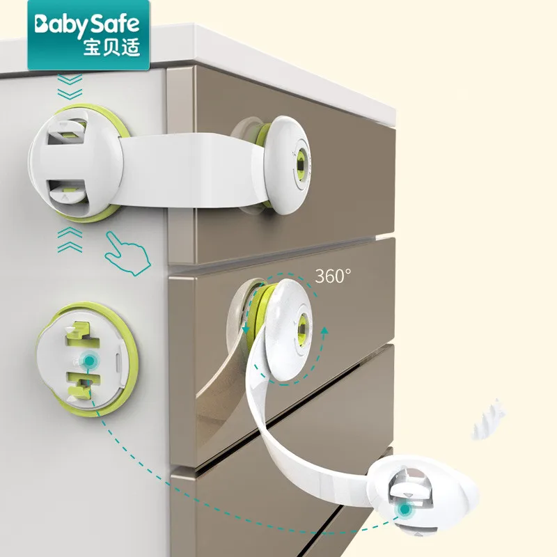 5 шт. замки на шкафы от ребенка babysafe безопасности анти клип замок защиты