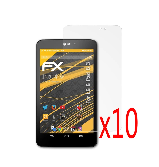 10x LCD Film + Cloth Anti-Glare Matte Screen Protector Protective Matted Films For LG GPad G Pad X 8.3 8.3&quot inch Tablet | Компьютеры и