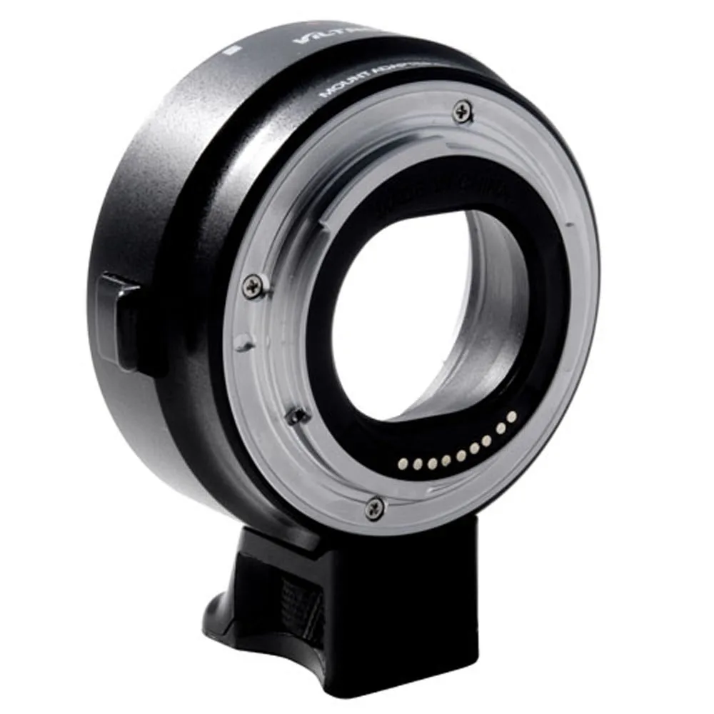 Кольцо адаптер Viltrox с автофокусом для объектива креплением Canon EF и зеркальной