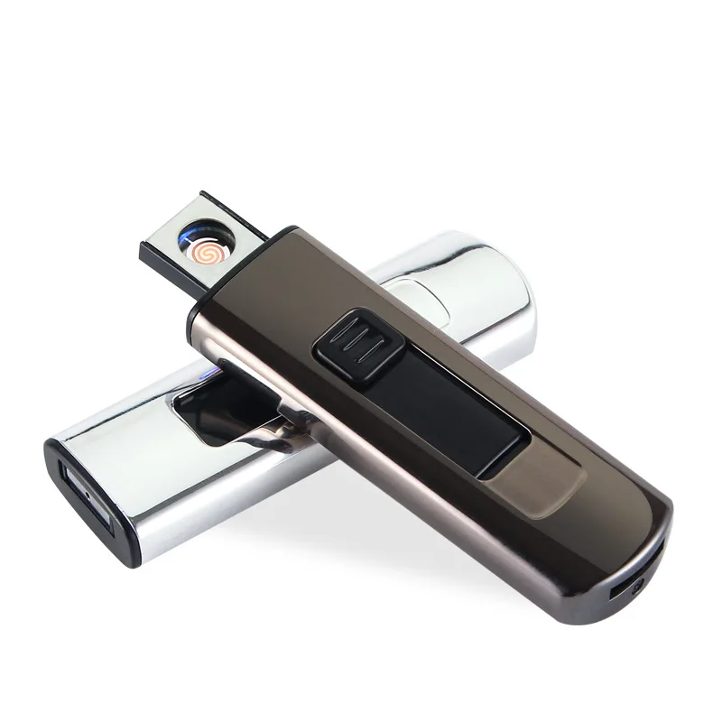 Мини Металл электрическая зажигалка с подключением к USB для Шредер Вольфрам Turbo