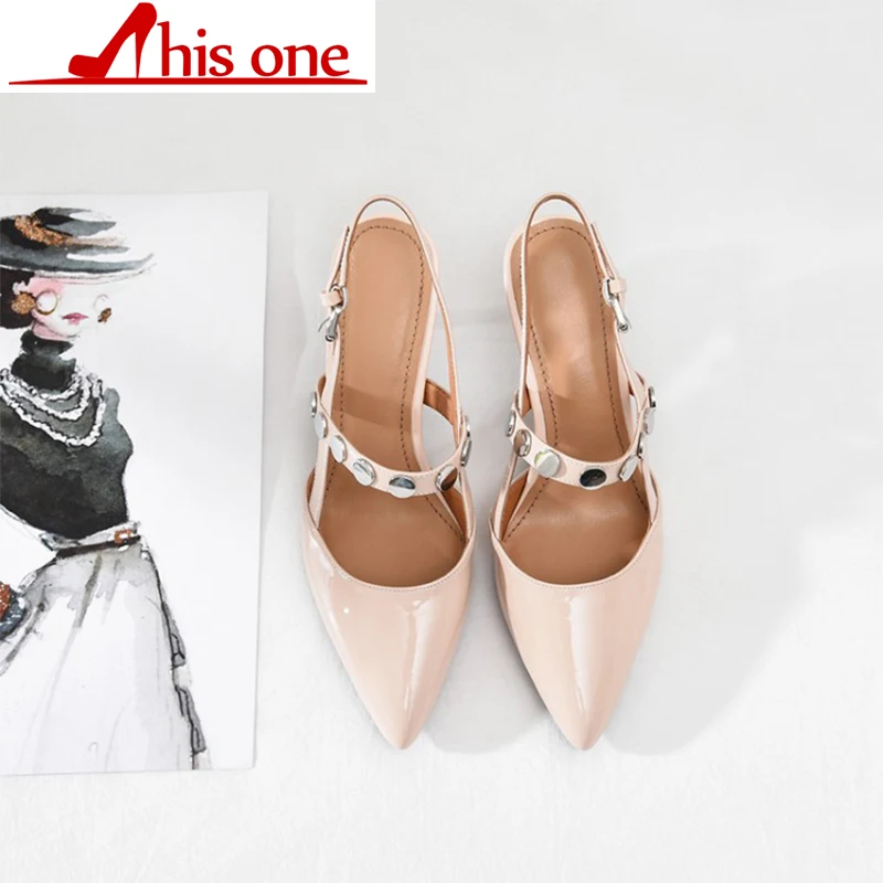 Европейский и американский стиль пикантные узкие ремешки с острым носком на