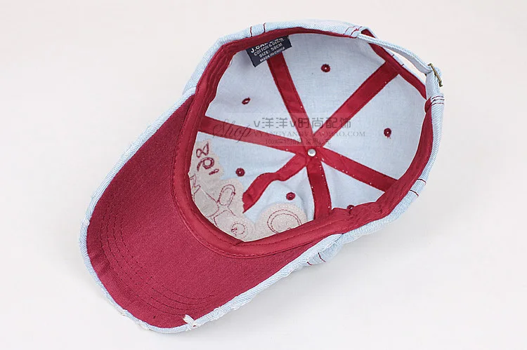 Patch grinding retro cowboy hat men women spring/summer day sun duck tongue baseball cap 9# | Аксессуары для одежды