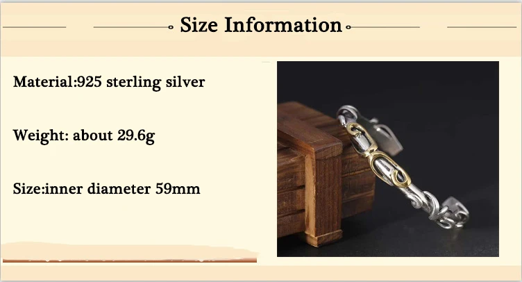 100% 925 Sterling Silver Wishful Hoop Bangles Bracelet for Men Women Fashion Golden Hoops Open Adjustable Jewelry Gifts | Украшения и