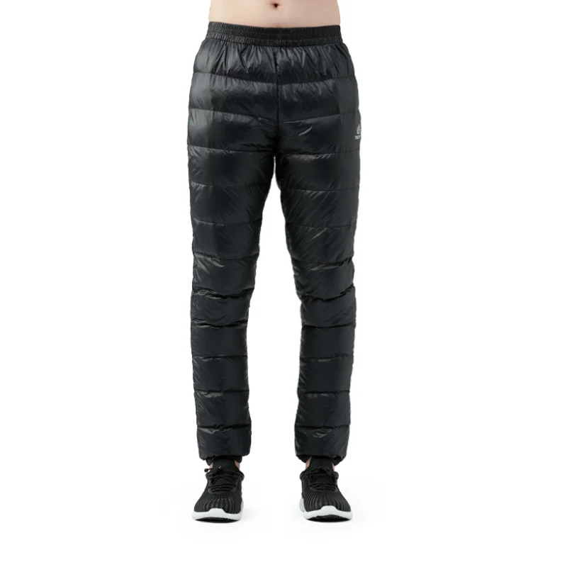 Tectop зимние уличные мужские женские белые утиные пуховые брюки унисекс Ультра