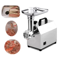 home electric meat grind stainless steel mincing mincer fish meat cutter cutting machine