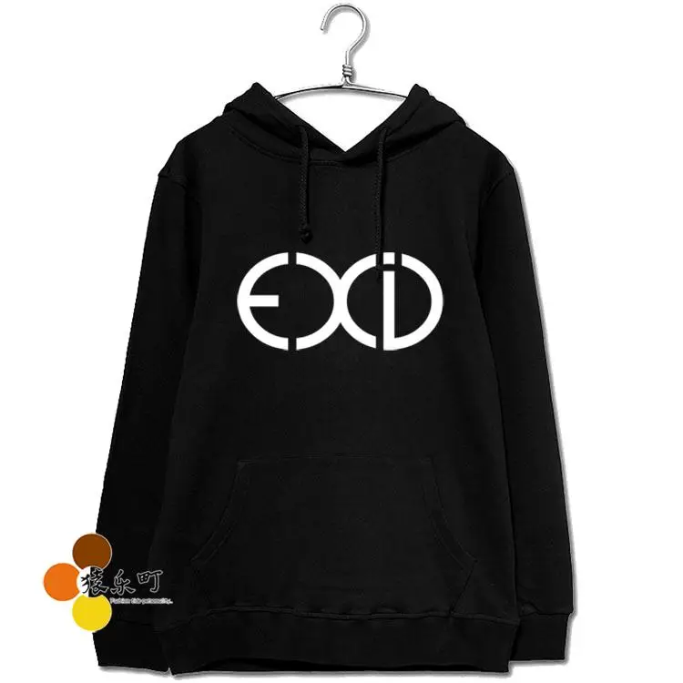 Осенне зимний пуловер с логотипом kpop exid именем члена толстовки для фанатов