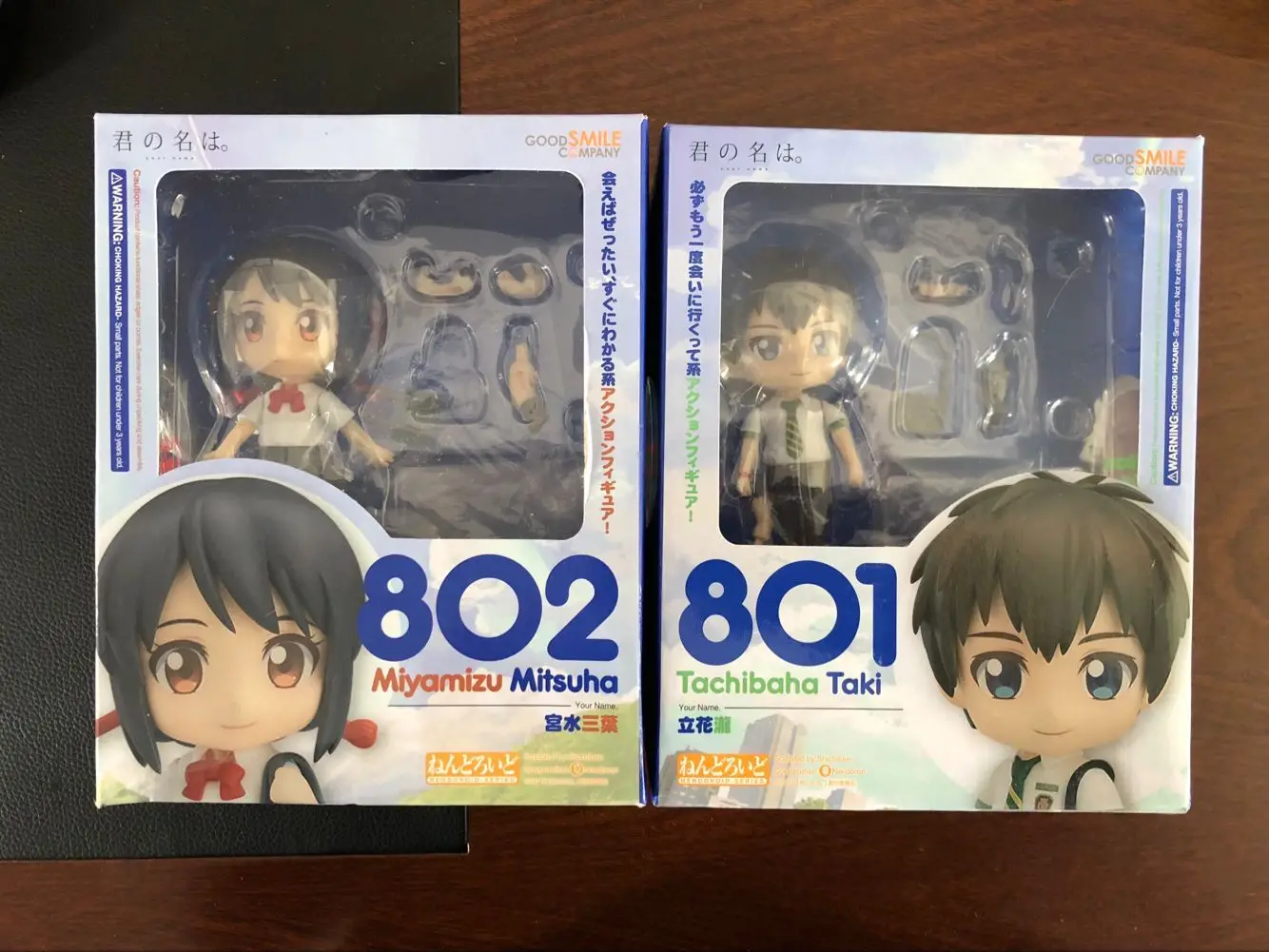 Аниме фильм ваше имя Kawaii милый Nendoroid 801 Tachibana Taki &amp 802 миямидзу мицуха фигурка куклы
