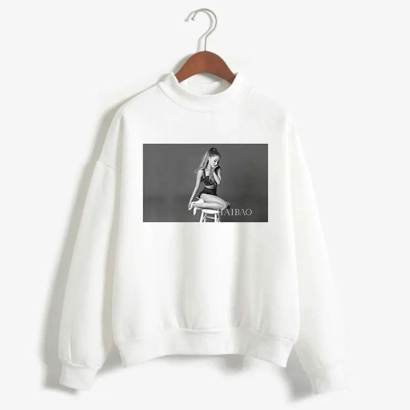 Новый Модный свитшот Ariana Grande толстовка без слез уличная одежда Harajuku femmes для