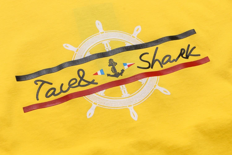 

TACE&SHARK T shirt men's 2018 new style summer commerce comfort printed pattern high material gentleman free shipping