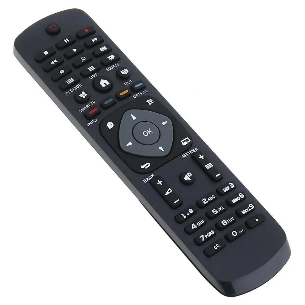 433 МГц Замена ТВ пульт дистанционного управления Поддержка 2 батареи AAA с дальним