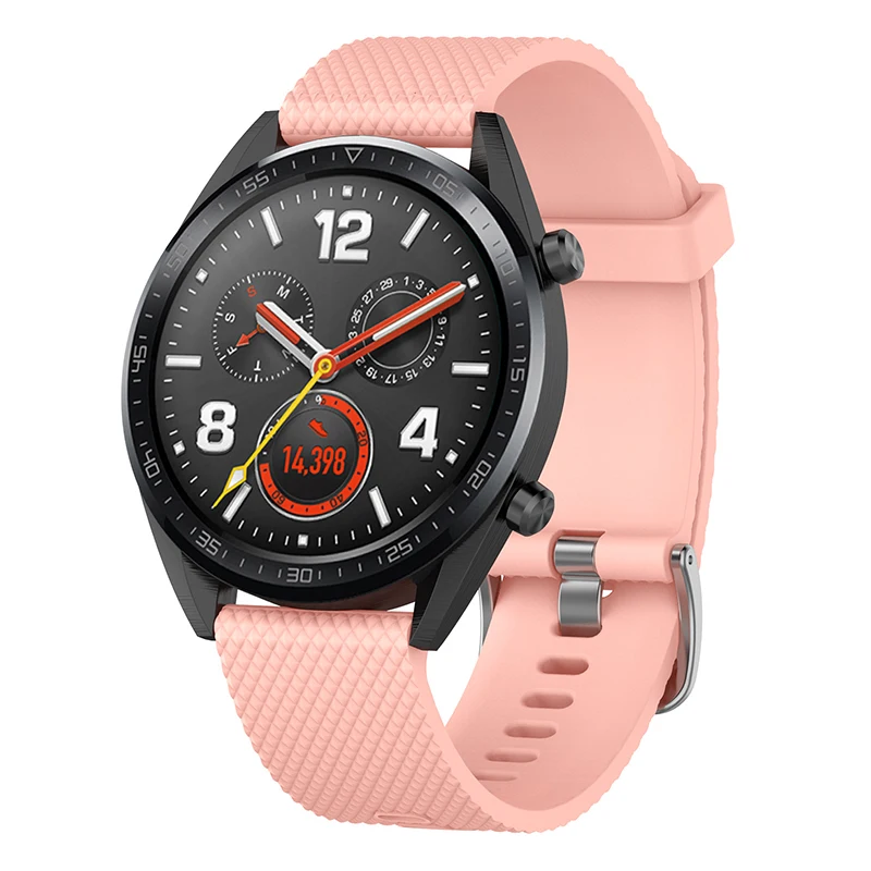 Резиновый ремешок для часов Модный мягкий силиконовый сменный 22 мм Huawei Magic/Watch
