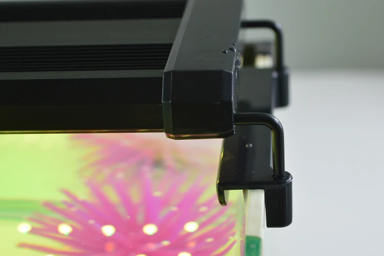 18 Вт 75-95 см меняющий цвет светодиодный светильник для аквариума RGB светодиодный с выдвижными кронштейнами Диммируемый пульт дистанционного управления