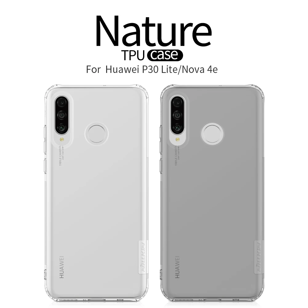 Ультратонкий чехол NILLKIN из ТПУ для Huawei p30 lite Nova 4e | Мобильные телефоны и аксессуары