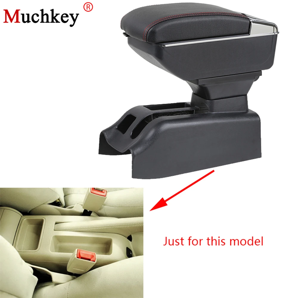 Подлокотник коробка для Volkswagen VW Bora Golf 4 центральной консоли Arm хранить содержимое
