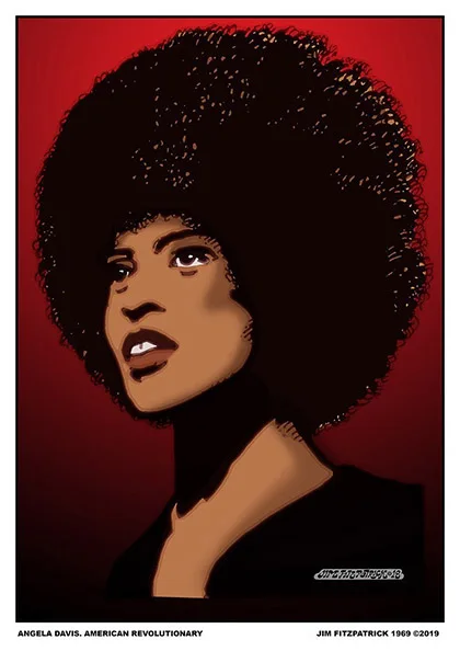 Поп Черная пантера вечерние Leader Angela Davis холст картины винтажные крафт плакаты с