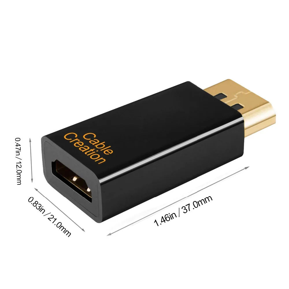 Адаптер DP к HDMI кабель позолоченный Displayport конвертеру папа женскому 1 3 V/1 4 V черный |