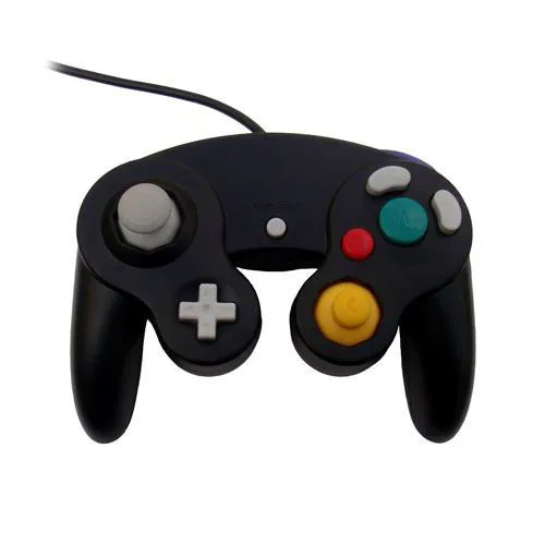 Черный проводной игровой контроллер для Nintendo GameCube NGC Wii|wired controller|ngc controllercontroller