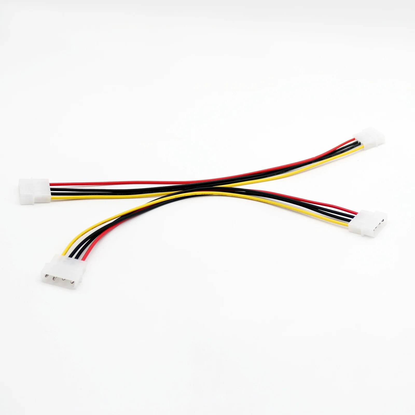5x4 pin LP4 Molex штепсельная вилка 4 Pin штепсельная вилка удлинитель питания адаптер Соединительный кабель 30 см/1 фута