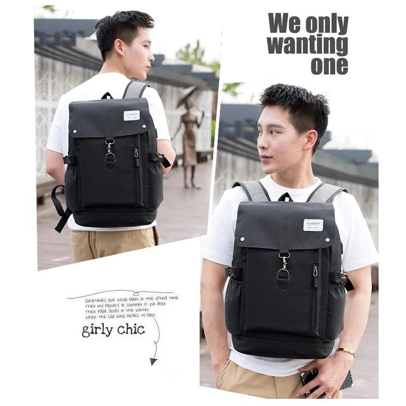 Новинка 2019 Большая вместительная Водонепроницаемая школьная сумка для ноутбука