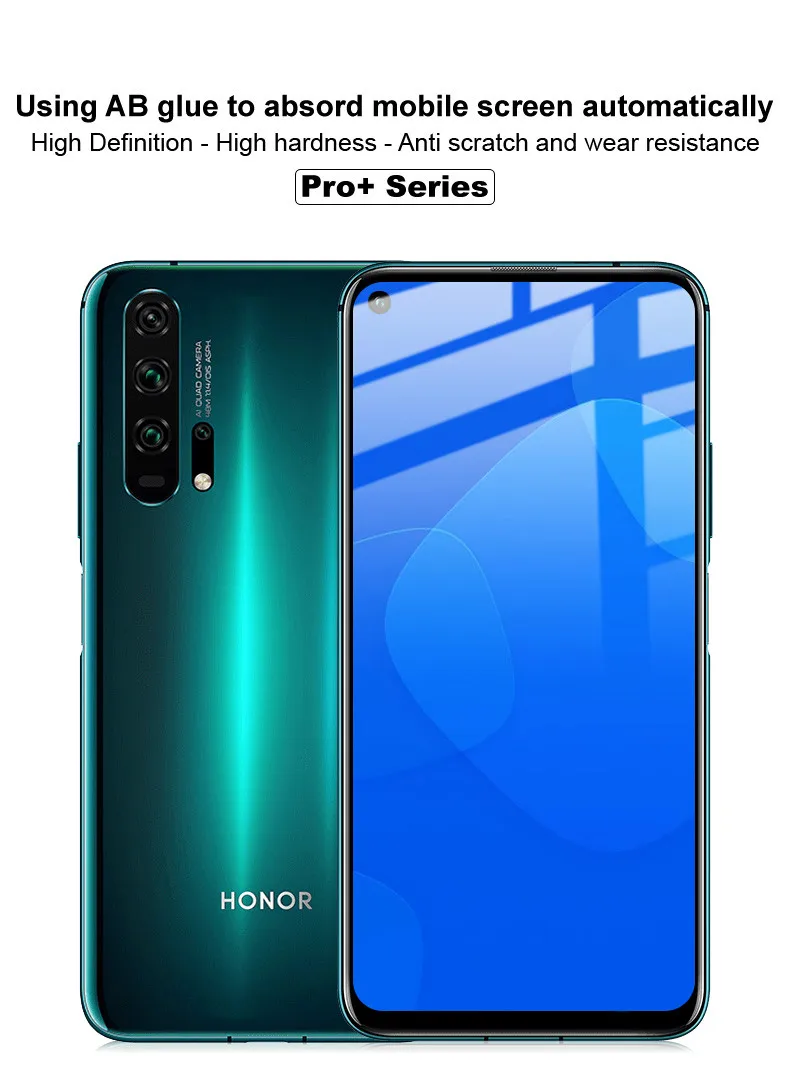 Закаленное стекло для huawei Honor 20 Pro, защитная пленка IMAK с полным покрытием для экрана Honor 20 Honor20 Pro 20Pro glass