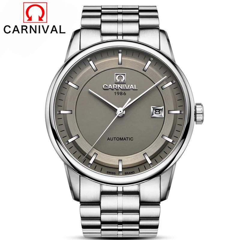 Автоматические часы мужские механические брендовые роскошные карнавальные с