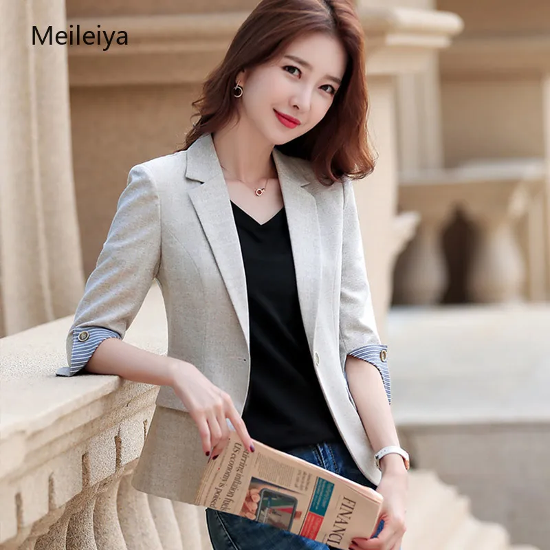 Женский облегающий Короткий Повседневный костюм с рукавом семь точек красный