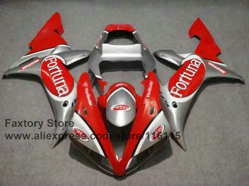 Комплект обтекателей MOTOMARTS для мотоцикла YAMAHA R1 2002 2003 YZF 02 03 Fortuna|fairing kit|motorcycle fairing