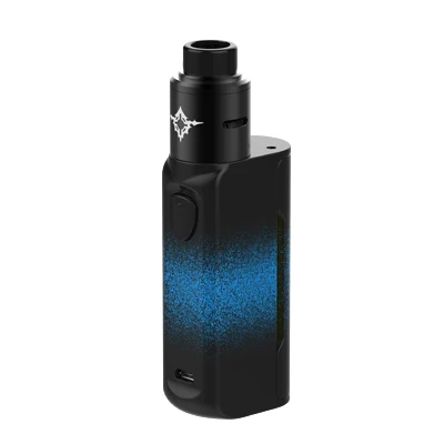 Blue Электронная сигарета Rincoe Manto Mini 90 Вт RDA комплект Vape одиночный аккумулятор 18650 маленький размер полный аккумулятор выход PC материал Ecig комплект - Цвет: Blue