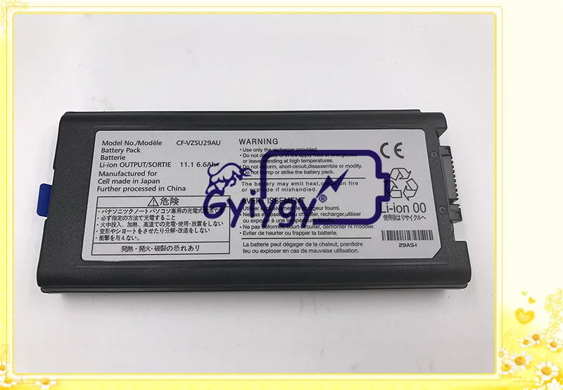 9-клетки 84WH CF-VZSU29AS Новый Батарея для цифрового фотоаппарата Panasonic Toughbook CF-29 CF-51 CF-52