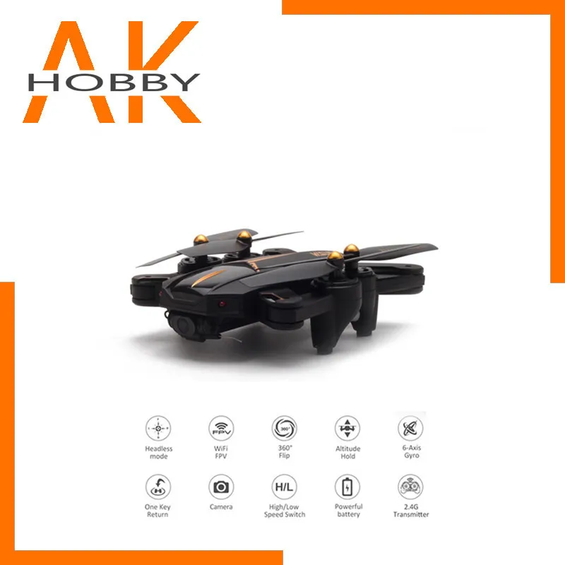 Visuo XS812 с камерой 5 МП 5G wifi gps RTF FPV Drone One Key Home Altitude Hold RC Quadcopter VS SJRC S70W