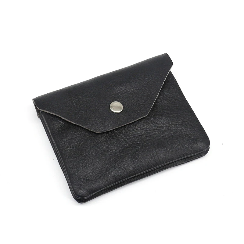 Кошельки для монет модные женские Мини-Кошельки из первого слоя кожи мужские