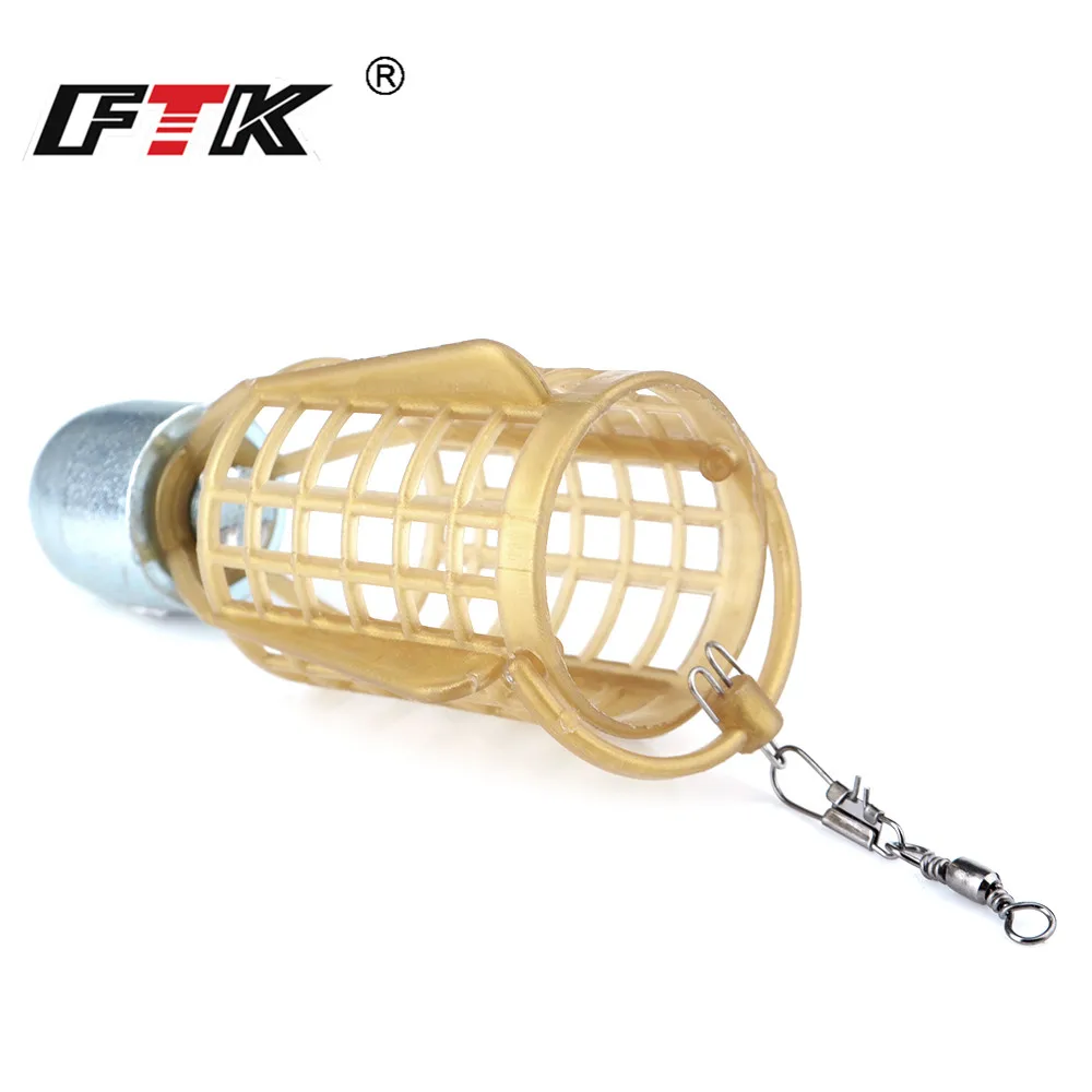 FISH KING аксессуары для рыболовных инструментов 1 шт. 20 г-80 г приманка клетка рыболовный разъем свинцовые грузила рыболовные снасти фидер